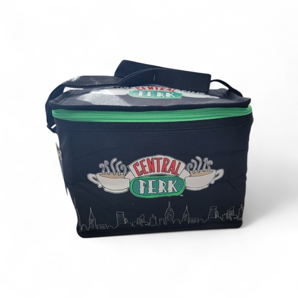 Friends Central Perk Insulated Lunch Bag Black Official TV Show Merch Lunch Box - Picture 3 of 16